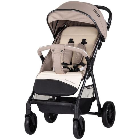 Carucior sport Chipolino Sparkle tiramisu, Culoare: Crem, Model: sport