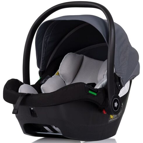 Carucior gemeni Chipolino Duo Smart 3 in 1 cloud, Culoare: Gri/Negru, Model: gemeni,poza 14