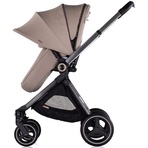 Carucior Chipolino Elite 3 in 1 tiramisu, Culoare: Crem, Model: 3 in 1,poza 7