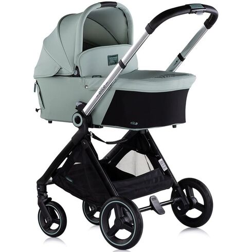 Carucior Chipolino Elite 3 in 1 basil, Culoare: Verde, Model: 3 in 1,poza 2  - ExclusivMAG.ro Carucior Chipolino Elite 3 in 1 basil, Culoare: Verde, Model: 3 in 1,poza 2