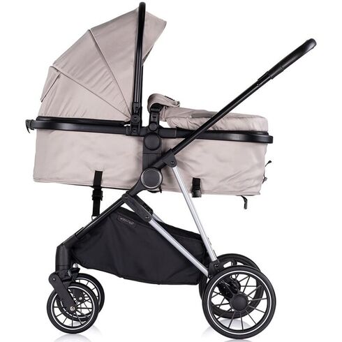Carucior Chipolino Aura 2 in 1 tiramisu, Culoare: Bej, Model: 2 in 1,poza 6