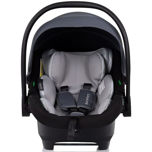 Carucior gemeni Chipolino Duo Smart 3 in 1 cloud, Culoare: Gri/Negru, Model: gemeni,poza 15