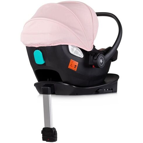 Carucior gemeni Chipolino Duo Smart 3 in 1 pink marshmallow, Culoare: Roz, Model: gemeni,poza 16