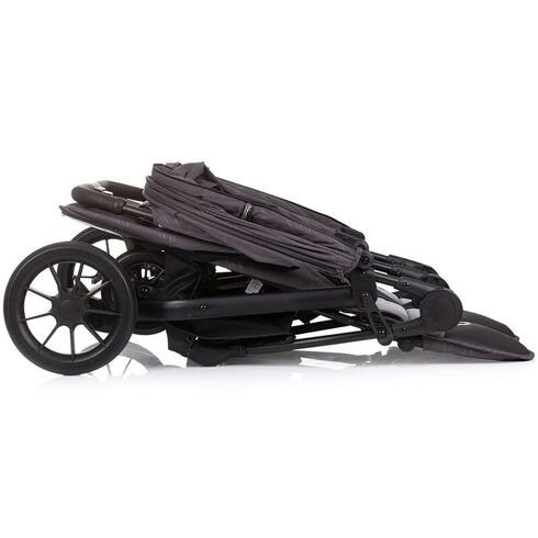 Carucior gemeni Chipolino Top Stars anthracite, Culoare: Gri/Negru, Model: gemeni,poza 9