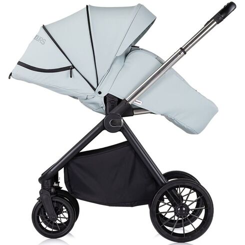 Carucior Chipolino Encanto 3 in 1 basil, Culoare: Turquoise, Model: 3 in 1,poza 9