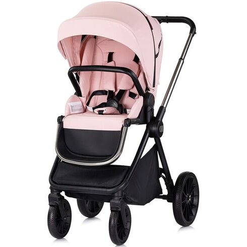 Carucior Chipolino Encanto 3 in 1 pink marshmallow, Culoare: Roz, Model: 3 in 1,poza 4