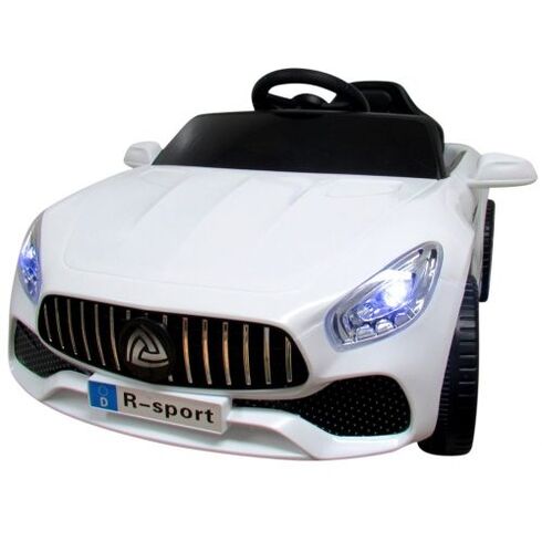 Masinuta electrica cu telecomanda Cabrio B3 699 R-Sport - Alb, Culoare: Alb, Capacitate acumulator: 6V