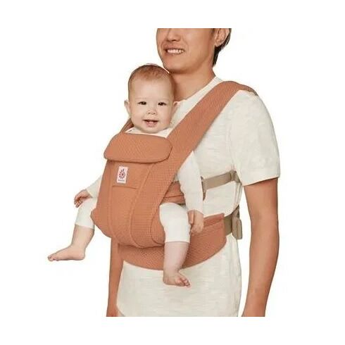 Marsupiu Omni Deluxe Mesh Canyon Clay Ergobaby, Culoare: Portocaliu,poza 3  - ExclusivMAG.ro Marsupiu Omni Deluxe Mesh Canyon Clay Ergobaby, Culoare: Portocaliu,poza 3