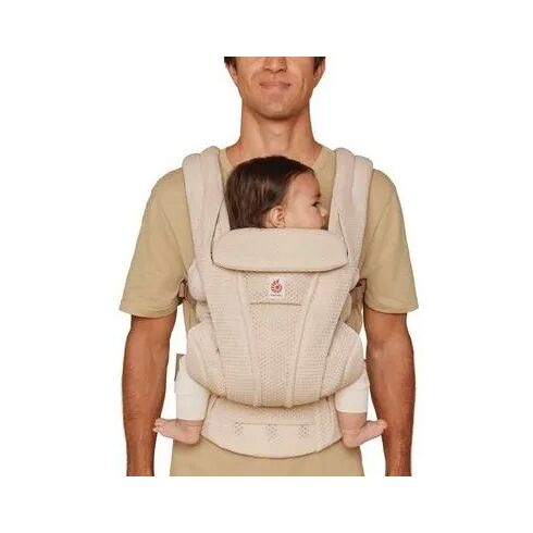 Marsupiu Omni Deluxe Mesh Natural Beige Ergobaby, Culoare: Bej,poza 2