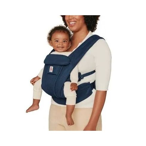 Marsupiu Omni Deluxe Mesh Midnight Blue Ergobaby, Culoare: Albastru,poza 4