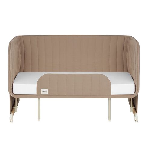 Patut co-sleeper, Lionelo, Thomi Plus, 5 in 1, Multifunctional, Maro, Culoare: Maro, Dimensiuni: 95x65,poza 10