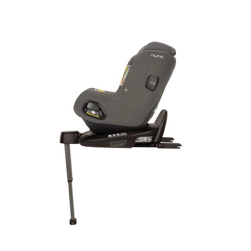Nuna - Set Scaun auto rotativ i-Size TODL next Thunder, 40-105 cm + Baza isofix BASE next i-Size pentru TODL next, testat ADAC, Culoare: Gri, Grupa: 0-18kg (0 luni - 4 ani),poza 3