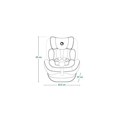 Scaun auto, Lionelo, Harper i-Size, Isofix, 9-36 kg, 76-150 cm, Conform cu ECE R129, Gri,poza 12  - ExclusivMAG.ro Scaun auto, Lionelo, Harper i-Size, Isofix, 9-36 kg, 76-150 cm, Conform cu ECE R129, Gri,poza 12