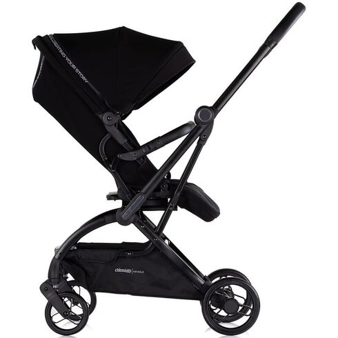 Carucior sport Chipolino Revolut cu sezut rotativ blackberry, Culoare: Negru, Model: sport,poza 5  - ExclusivMAG.ro Carucior sport Chipolino Revolut cu sezut rotativ blackberry, Culoare: Negru, Model: sport,poza 5