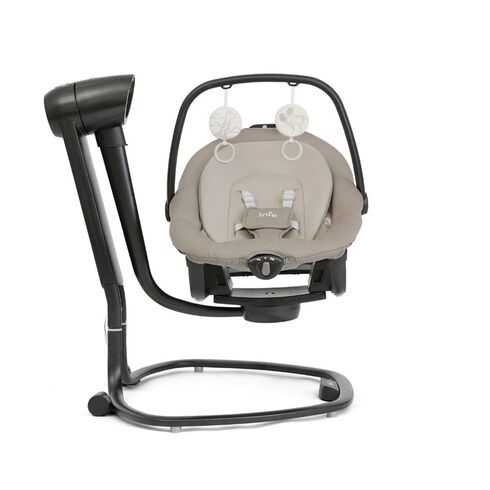 Leagan si balansoar rotativ Joie Serina 2 in 1 Hazelnut, Culoare: Crem,poza 2