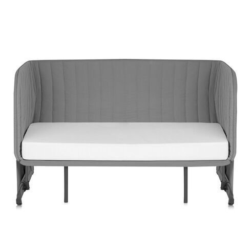 Patut co-sleeper, Lionelo, Thomi Plus, 5 in 1, Multifunctional, Gri, Culoare: Gri, Dimensiuni: 95x65,poza 7