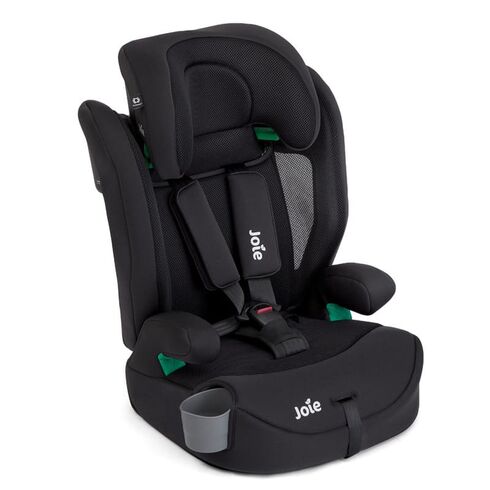 Scaun auto Joie Elevate R129 Midnight Air Mesh, 76-150 cm, certificat R129, Culoare: Negru, Grupa: 9-36kg (9 luni - 12 ani)