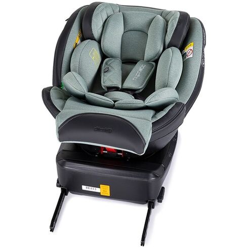Scaun auto Chipolino Hypnotic I-Size 40-150 cm cu sistem Isofix si sezut rotativ basil, Culoare: Verde, Grupa: 0-36kg (0 luni - 12 ani),poza 4