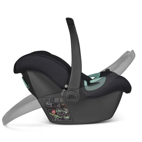 Scaun Tulip 0-13kg i-Size Black Abc Design, Culoare: Negru, Grupa: 0-13kg (0 luni - 12 luni),poza 6  - ExclusivMAG.ro Scaun Tulip 0-13kg i-Size Black Abc Design, Culoare: Negru, Grupa: 0-13kg (0 luni - 12 luni),poza 6