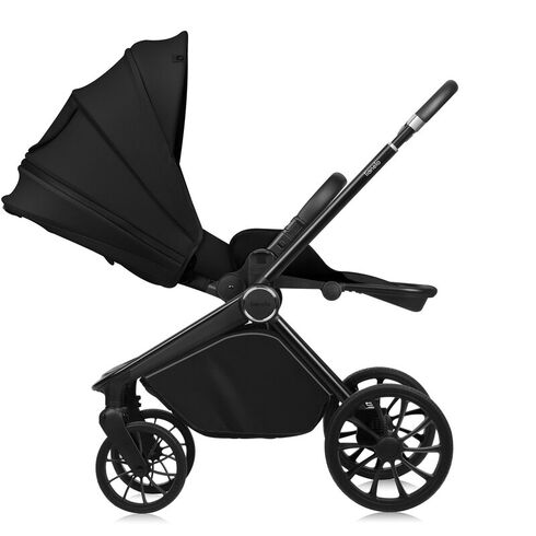 Carucior sport, Lionelo, Mika Plus, Pana la 22 kg, 6-48 luni, Negru, Culoare: Negru, Model: sport,poza 4