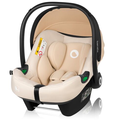 Scoica auto, Lionelo, i-Size Astrid, Include baza Isofix, 0-13 Kg, 40-87 cm, Testat ADAC, Conform cu R129, Bej, Culoare: Bej, Grupa: 0-13kg (0 luni - 12 luni),poza 5
