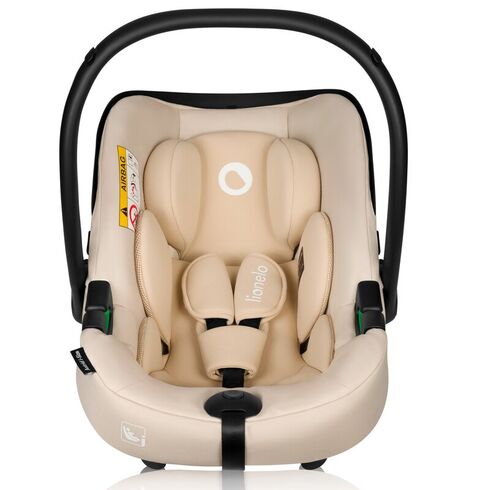 Scoica auto, Lionelo, i-Size Astrid, 0-13 Kg, 40-87 cm, Testat ADAC, Conform cu standardul european de securitate R129, Bej, Culoare: Bej, Grupa: 0-13kg (0 luni - 12 luni),poza 4