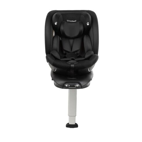 Scaun auto cu ISOFIX Kidwell GoCar, grupa 40-135 cm, i-Size, omologare R129 - Negru, Culoare: Negru, Grupa: 0-36kg (0 luni - 12 ani)