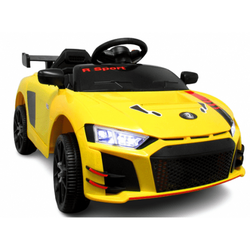 Masinuta electrica cu telecomanda si functie de balansare Cabrio A1 R-Sport - Galben, Culoare: Galben, Capacitate acumulator: 6V,poza 3  - ExclusivMAG.ro Masinuta electrica cu telecomanda si functie de balansare Cabrio A1 R-Sport - Galben, Culoare: Galben, Capacitate acumulator: 6V,poza 3