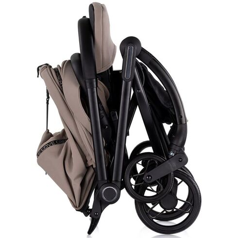 Carucior sport Chipolino Revolut cu sezut rotativ tiramisu, Culoare: Crem, Model: sport,poza 6