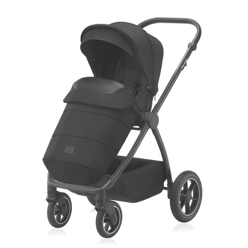 Carucior 2 in 1, Lionelo, Meril, Pana la 22 kg, Negru,poza 4