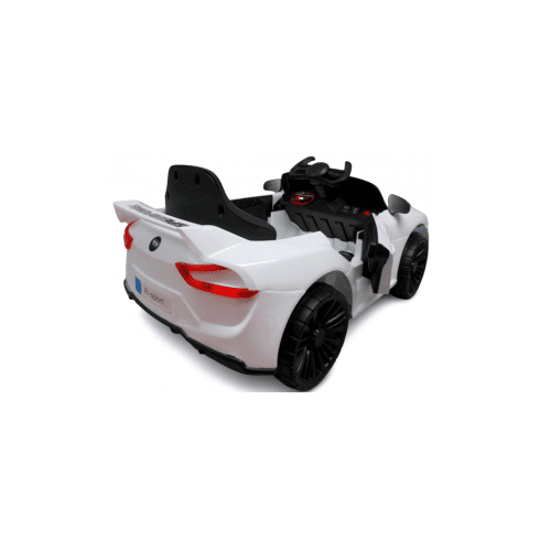 Masinuta electrica cu telecomanda si functie de balansare Cabrio Z6, 88x47x40 cm, varsta 1-4 ani, roti si scaun din plastic, putere 70W, R-Sport - Alb, Culoare: Alb, Capacitate acumulator: 6V - poza 4 - ExclusivMAG.ro