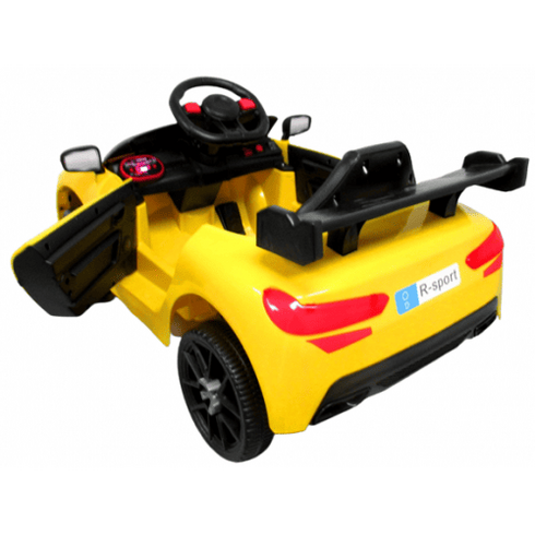 Masinuta electrica cu telecomanda si functie de balansare Cabrio A1 R-Sport - Galben, Culoare: Galben, Capacitate acumulator: 6V,poza 4  - ExclusivMAG.ro Masinuta electrica cu telecomanda si functie de balansare Cabrio A1 R-Sport - Galben, Culoare: Galben, Capacitate acumulator: 6V,poza 4