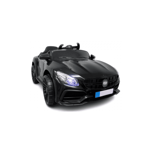 Masinuta electrica cu telecomanda si functie de balansare Cabrio Z6, 88x47x40 cm, varsta 1-4 ani, roti si scaun din plastic, putere 70W, R-Sport - Negru, Culoare: Negru, Capacitate acumulator: 6V