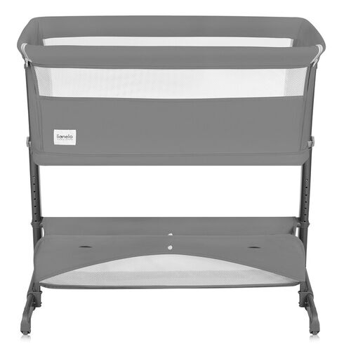 Patut co-sleeper, Lionelo, Thomi Plus, 5 in 1, Multifunctional, Gri, Culoare: Gri, Dimensiuni: 95x65,poza 4