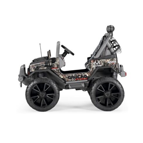 Masina electrica Peg Perego Gaucho Pro Realtree, 24V, 6 ani+, Gri,poza 2