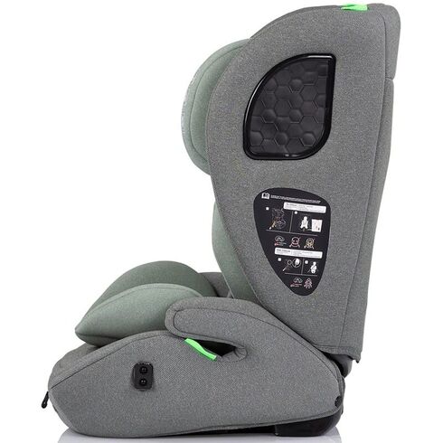 Scaun auto Chipolino Tycoon I-Size 76-150 cm basil, Culoare: Verde, Grupa: 9-36kg (9 luni - 12 ani),poza 4