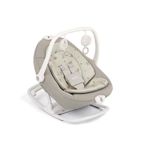 Joie – Leagan si balansoar rotativ Sansa 2 in 1 Cosmo Tan, Culoare: Bej,poza 5