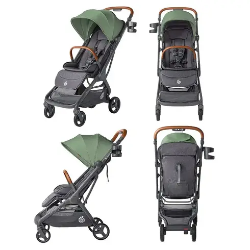 Metro 3 Carucior Ergobaby Deluxe Willow Green, Culoare: Verde, Model: sport,poza 3