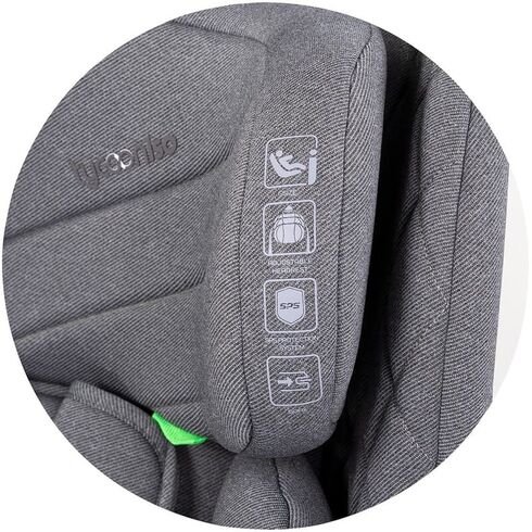 Scaun auto Chipolino Tycoon Iso I-Size 76-150 cm cu sistem Isofix cloud, Culoare: Gri, Grupa: 9-36kg (9 luni - 12 ani),poza 5  - ExclusivMAG.ro Scaun auto Chipolino Tycoon Iso I-Size 76-150 cm cu sistem Isofix cloud, Culoare: Gri, Grupa: 9-36kg (9 luni - 12 ani),poza 5
