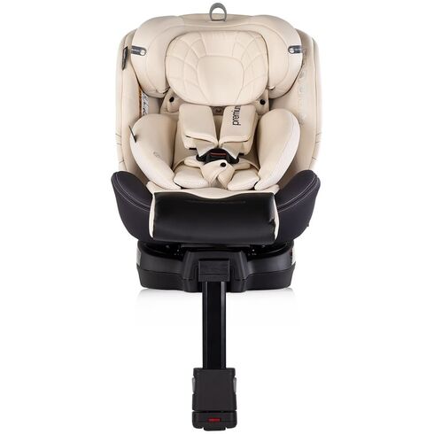Scaun auto Chipolino Premium I-Size 40-150 cm cu sistem Isofix biscotta, Culoare: Crem, Grupa: 0-36kg (0 luni - 12 ani),poza 2