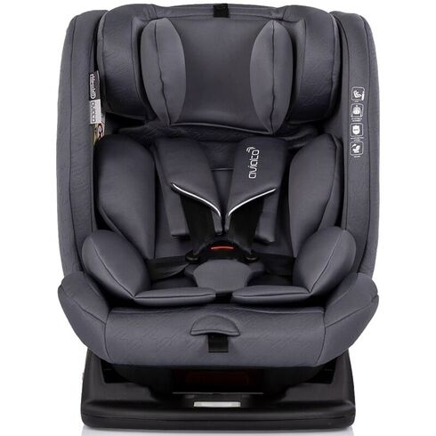 Scaun auto Chipolino Aviato I-Size 40-150 cm cloud, Culoare: Gri, Grupa: 0-36kg (0 luni - 12 ani),poza 2