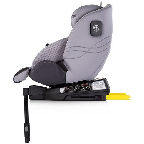 Scaun auto Chipolino Premium I-Size 40-150 cm cu sistem Isofix cloud, Culoare: Gri, Grupa: 0-36kg (0 luni - 12 ani),poza 3