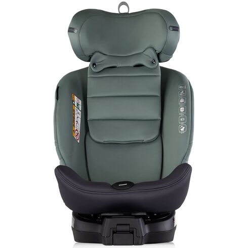 Scaun auto Chipolino Premium I-Size 40-150 cm cu sistem Isofix basil, Culoare: Verde, Grupa: 0-36kg (0 luni - 12 ani),poza 8  - ExclusivMAG.ro Scaun auto Chipolino Premium I-Size 40-150 cm cu sistem Isofix basil, Culoare: Verde, Grupa: 0-36kg (0 luni - 12 ani),poza 8