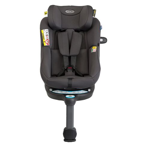 Graco - Scaun auto Turn2Me 360° DLX Iron, 40-105 cm, certificata R129 si testat ADAC, Culoare: Gri/Negru, Grupa: 0-18kg (0 luni - 4 ani),poza 4  - ExclusivMAG.ro Graco - Scaun auto Turn2Me 360° DLX Iron, 40-105 cm, certificata R129 si testat ADAC, Culoare: Gri/Negru, Grupa: 0-18kg (0 luni - 4 ani),poza 4