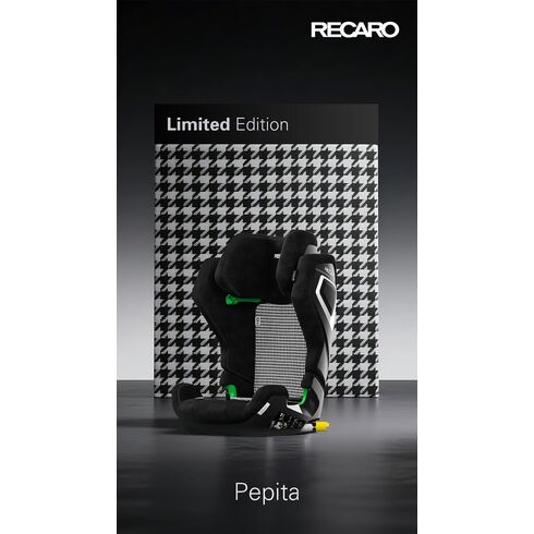 Scaun auto cu Isofix Recaro Axion 1, R129, 3-12ani, Pepita, Culoare: Alb/Negru, Grupa: 15-36kg (4 ani - 12 ani),poza 7