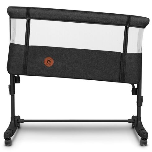 Patut co-sleeper, Lionelo, Aurora, 3 in 1, Cu leganare si setare unghiulara, Pana la 9 kg, 0 luni+, Gri inchis, Culoare: Gri/Negru, Dimensiuni: 80x50,poza 5