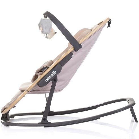 Scaunel balansoar Chipolino Senso biscotta wood, Culoare: Crem,poza 4