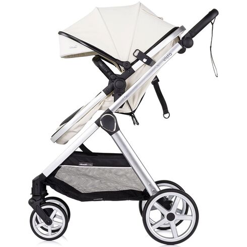Carucior Chipolino Vista 3 in 1 biscotta, Culoare: Bej, Model: 3 in 1,poza 5