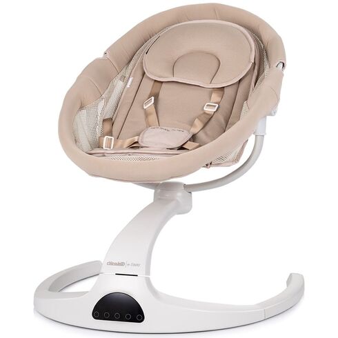 Leagan electric Chipolino E-sway biscotta, Culoare: Crem,poza 2
