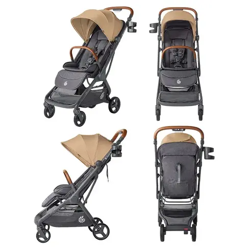 Metro 3 Carucior Ergobaby Deluxe Camel, Culoare: Maro, Model: sport,poza 3